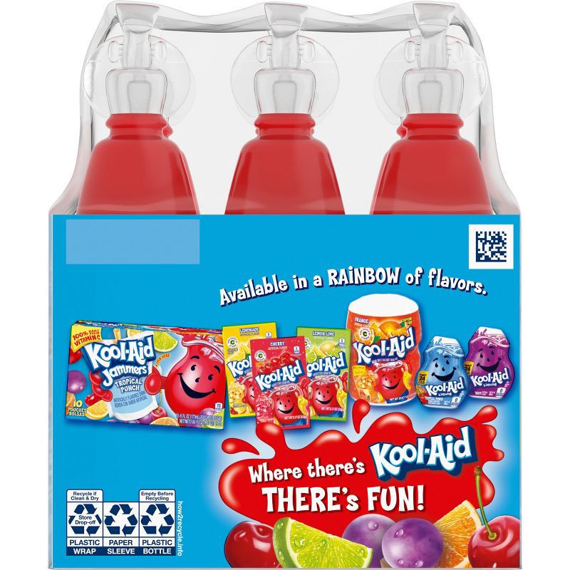 slide 8 of 9, Kool-Aid Bursts Tropical Punch Juice Drink - 6pk/6.75 fl oz Bottles, 6 ct; 6.75 fl oz
