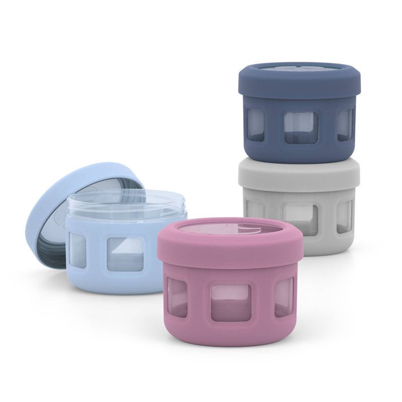 Ello Plastic Condiment Container Set