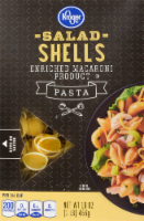 slide 1 of 1, Kroger Enriched Shells Pasta, 16 oz