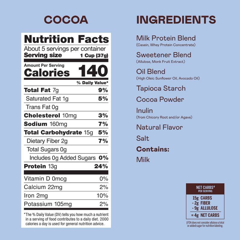 slide 2 of 7, MAGIC SPOON Cocoa Protein Breakfast Cereal - 7oz, 7 oz