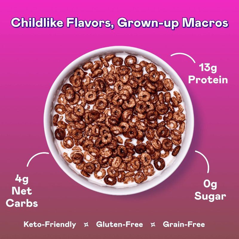 slide 3 of 7, MAGIC SPOON Cocoa Protein Breakfast Cereal - 7oz, 7 oz