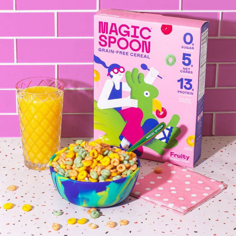 slide 5 of 6, Magic Spoon Fruity Keto and Grain-Free Cereal - 7oz, 7 oz