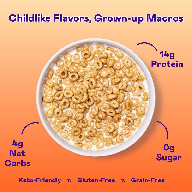 slide 4 of 7, MAGIC SPOON Peanut Butter Protein Breakfast Cereal - 7oz, 7 oz