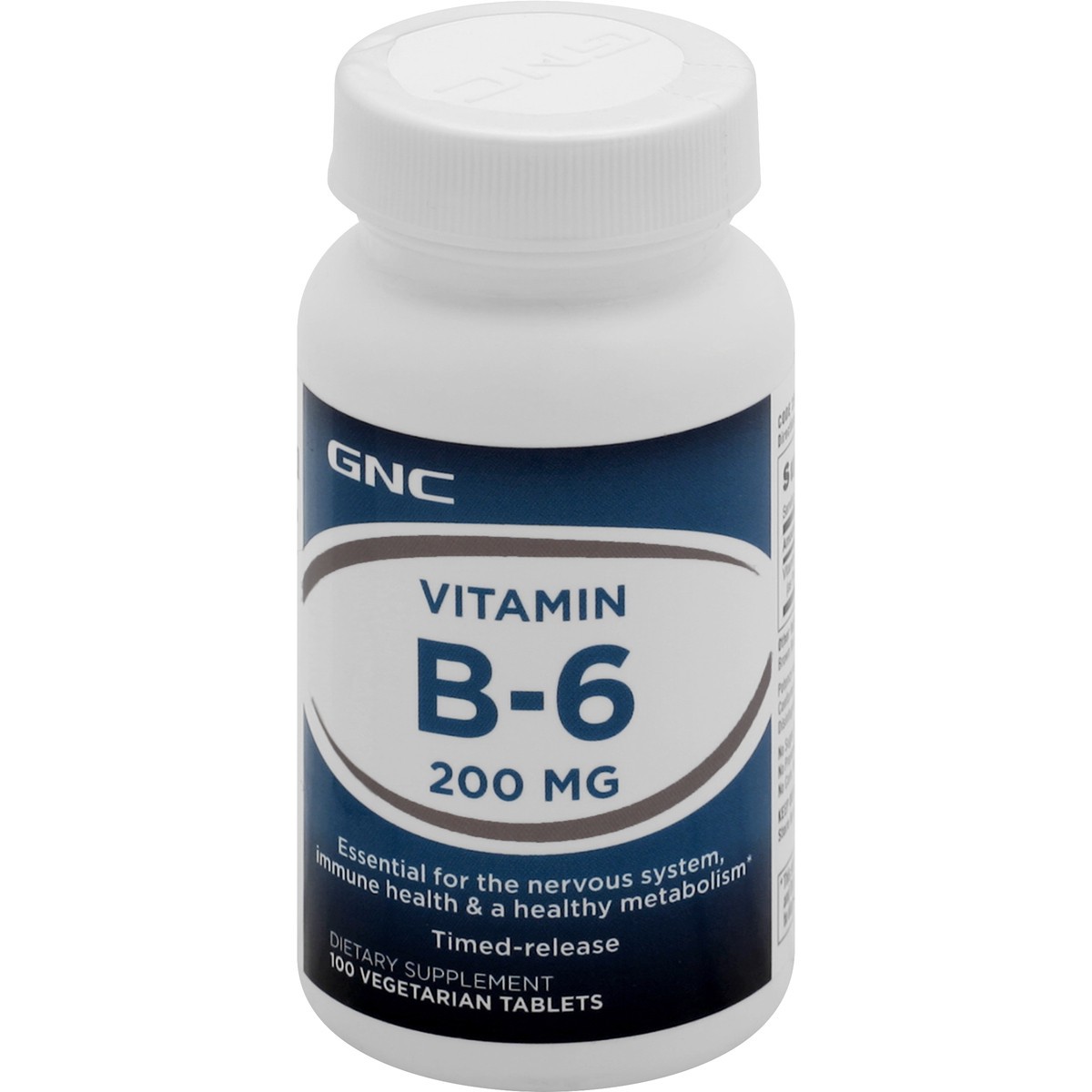 slide 3 of 8, GNC Vitamin B-6 100 ea, 100 ct