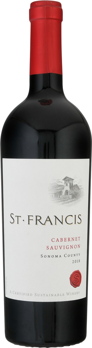 slide 6 of 9, St. Francis Sonoma County Cabernet Sauvignon 750 ml, 750 ml