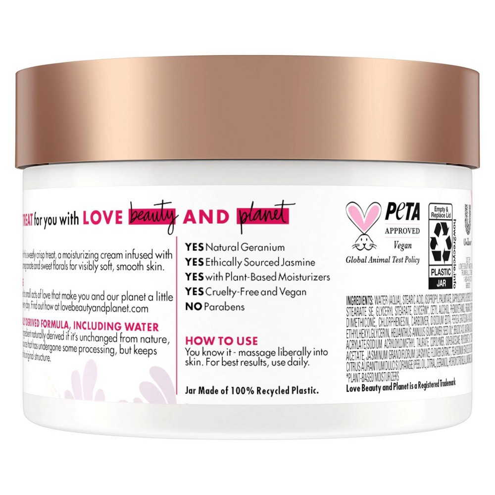 slide 2 of 6, Beloved Vegan Body Cream - Pomegranate & Geranium - 10oz, 10 oz