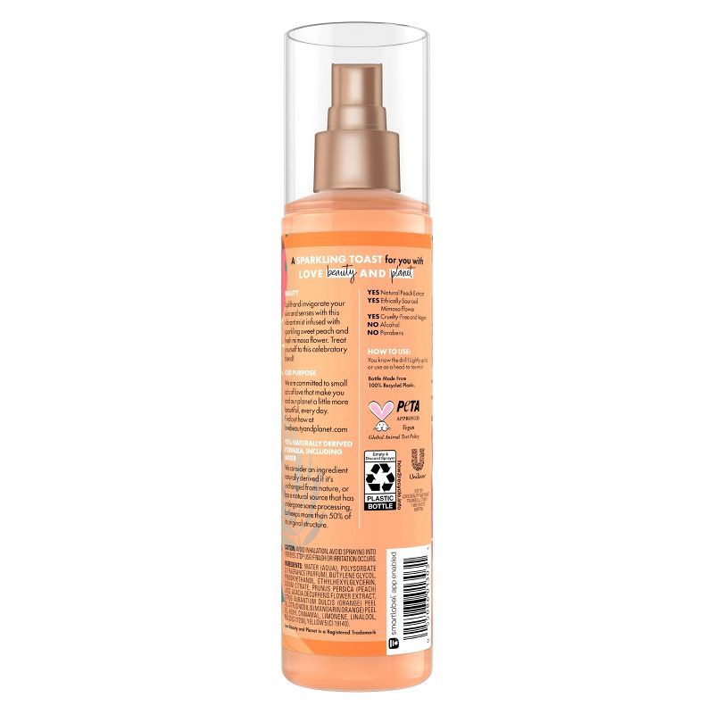 slide 2 of 7, Beloved Women's Body Mist - Peach Prosecco & Mimosa Flower - 8oz, 8 oz