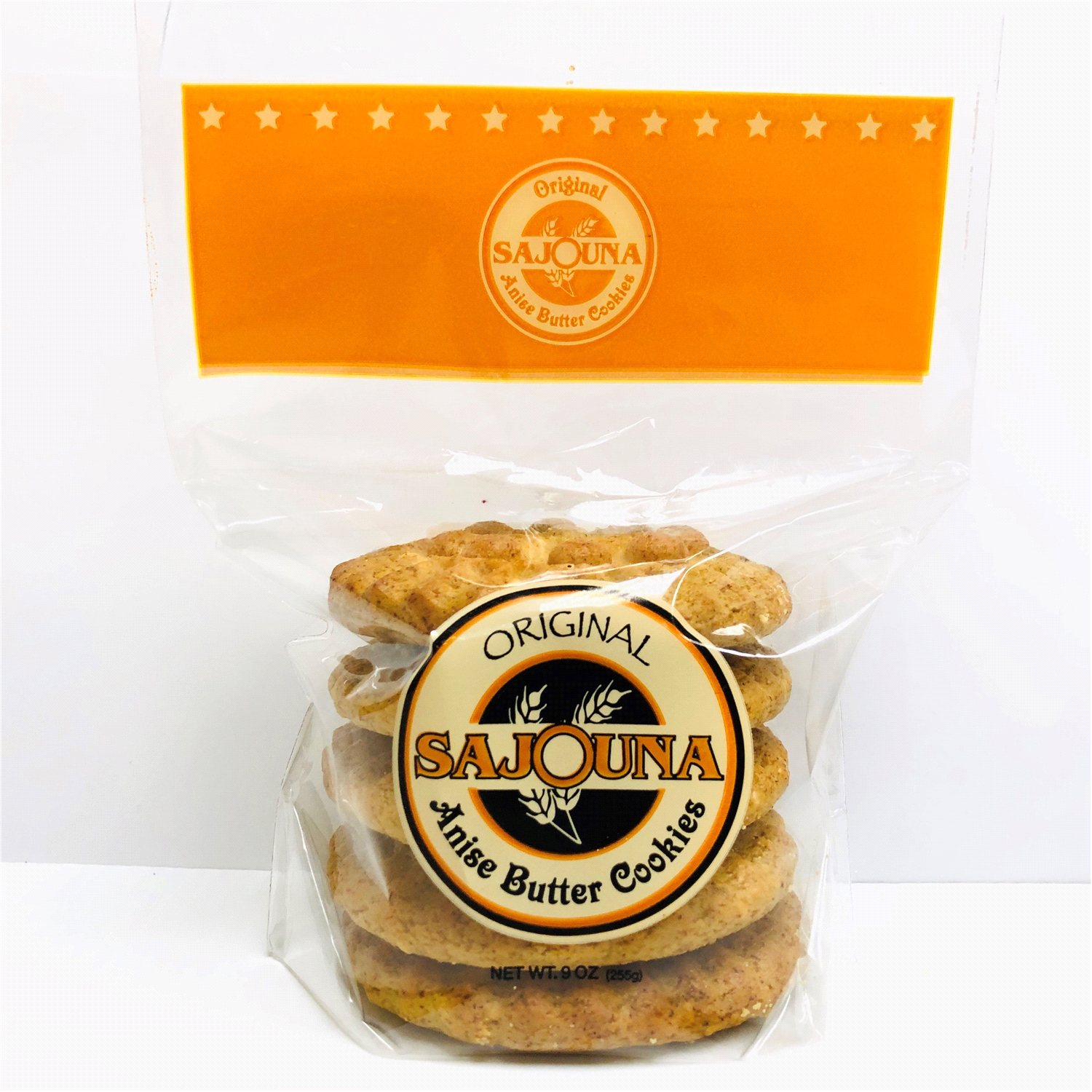 slide 1 of 1, OTHER-NATIONAL Sajouna Original Anise Butter Cookies, 9 oz