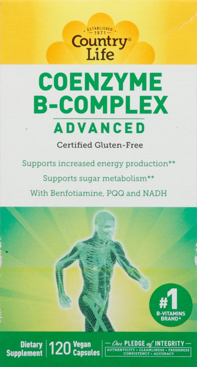 slide 9 of 9, Country Life Coenzyme B-complex Advanced, 1 ct