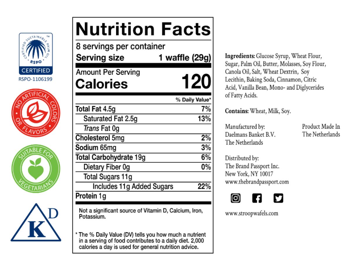 slide 2 of 2, Daelmans Dutch Caramel Wafers, 8.1 oz