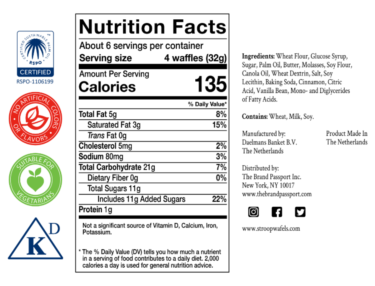 slide 2 of 2, Daelmans Dutch Caramel Wafers, 7.04 oz