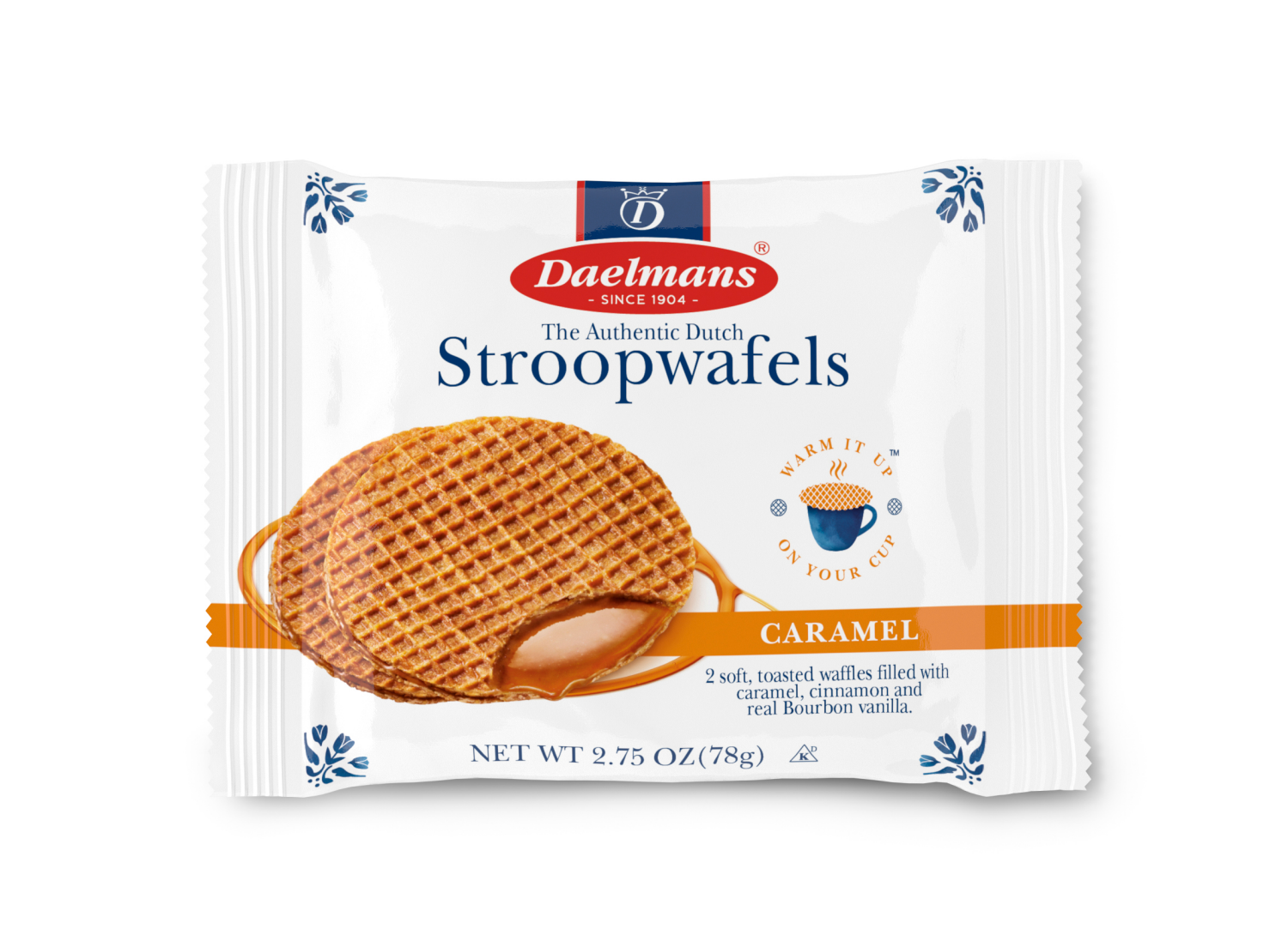 slide 1 of 2, Daelmans Caramel Stroopwafels - 2.75oz/2ct, 2 ct; 2.75 oz