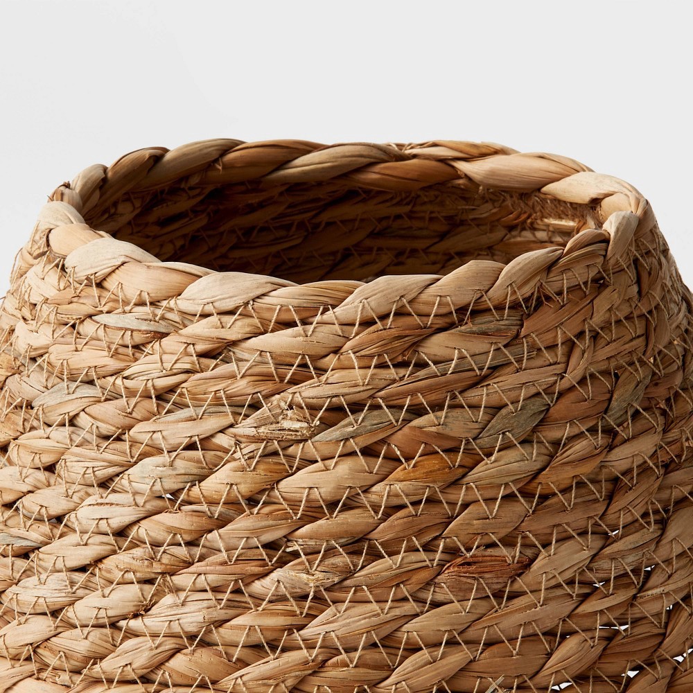 slide 2 of 2, 4.5" Woven Seagrass Mini Christmas Tree Collar - Wondershop, 1 ct