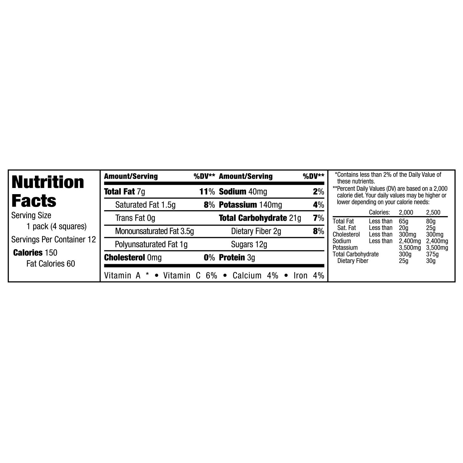 slide 5 of 7, goodnessKNOWS Snack Squares 12 ea, 12 ct