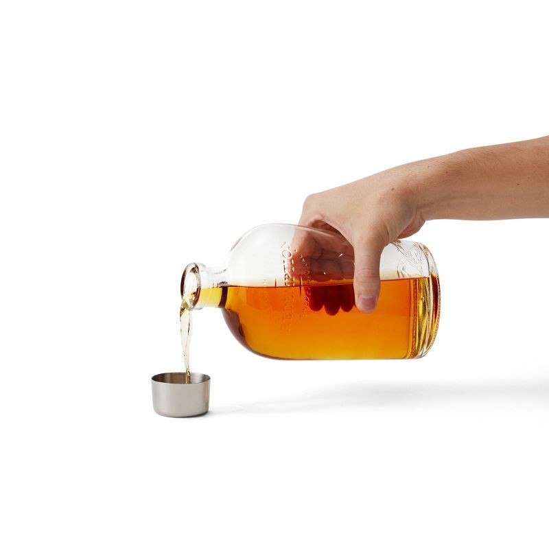 slide 5 of 11, Houdini 18oz Glass Cocktail Shaker: Clear, Nonslip Base, Dishwasher-Safe, 9" Height, 18oz Capacity, 18 oz