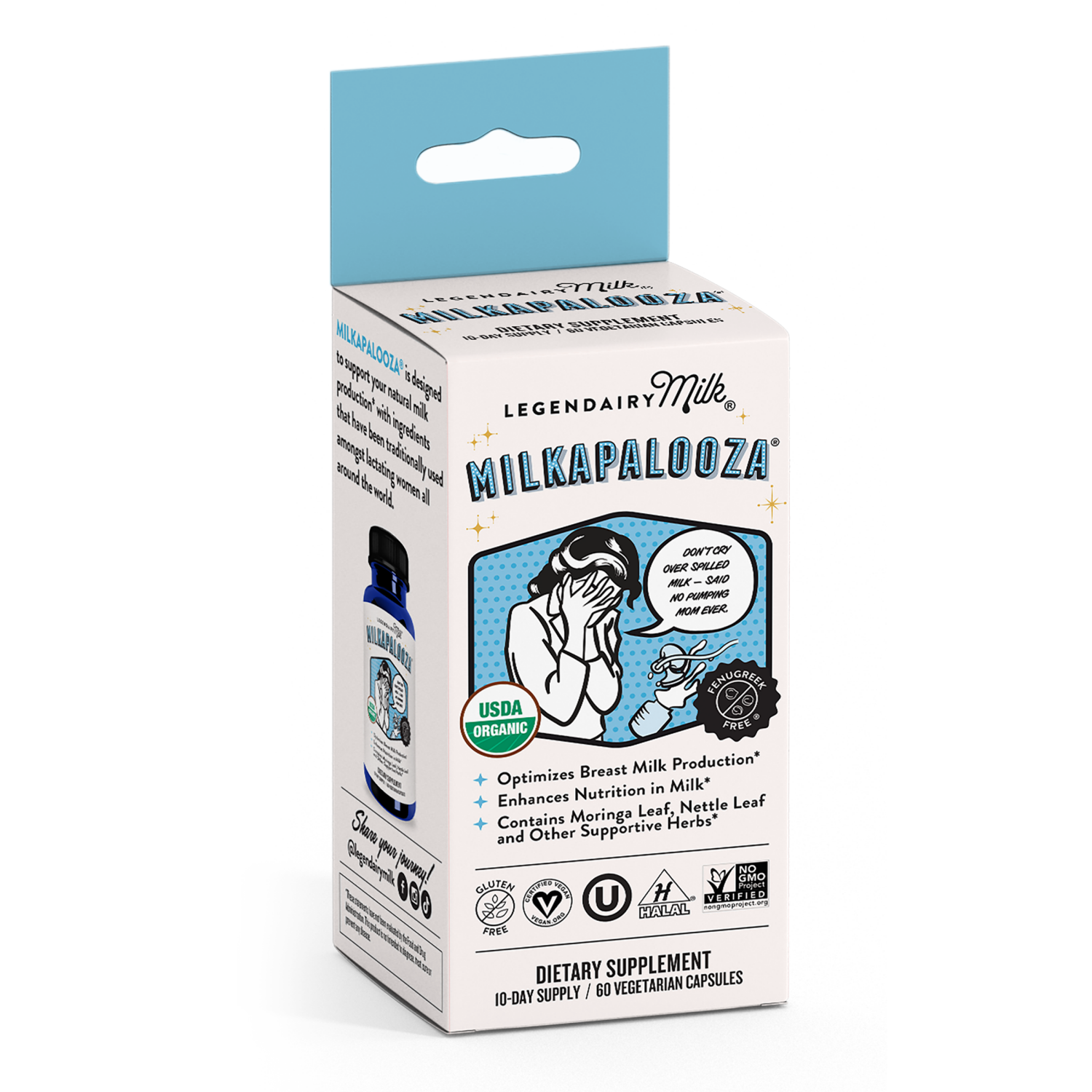 slide 4 of 4, Legendairy Milk - Milkapalooza Lactation Supplement, 60 ct