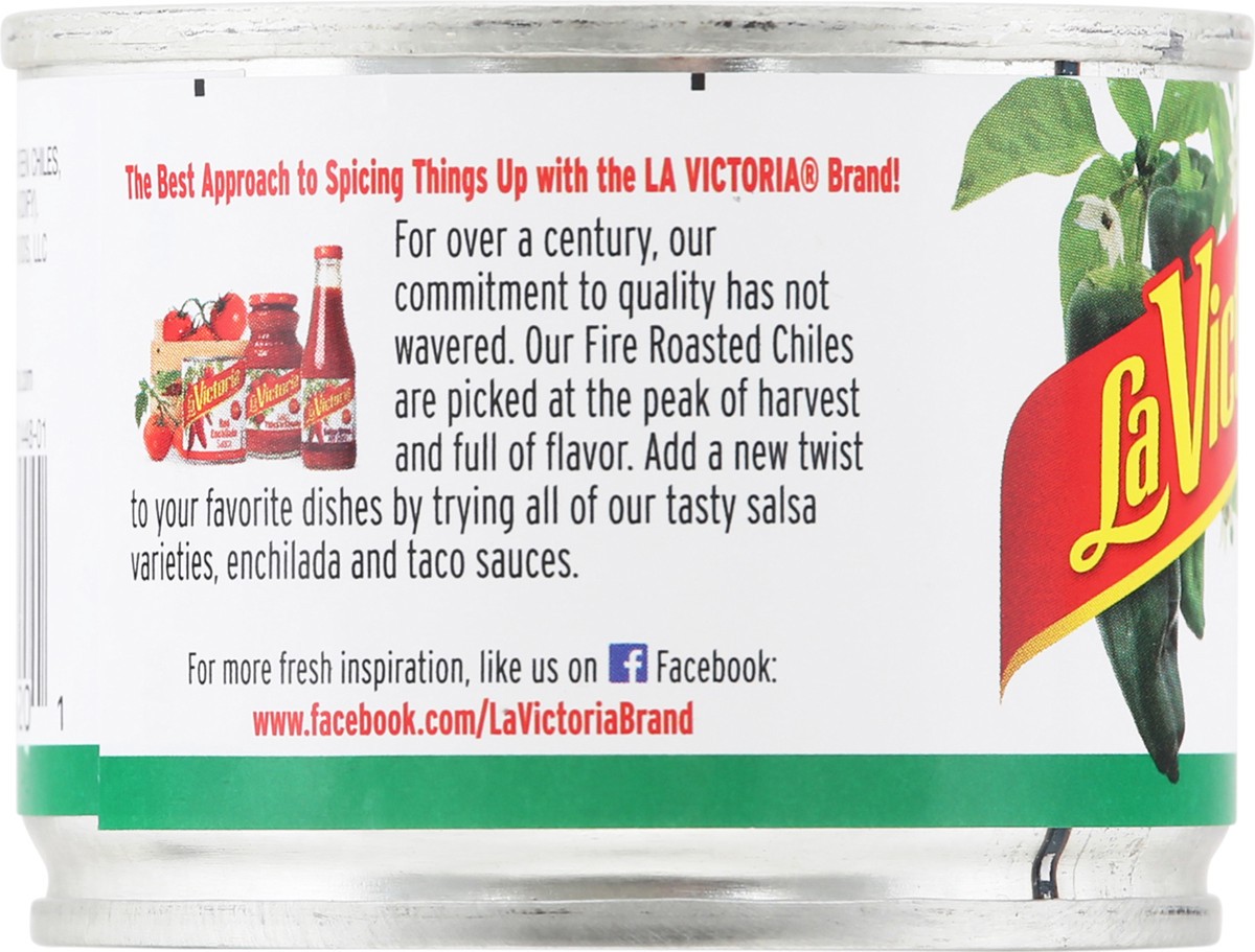 slide 11 of 12, La Victoria Diced Fire Roasted Mild Green Chiles 4 oz, 4 oz