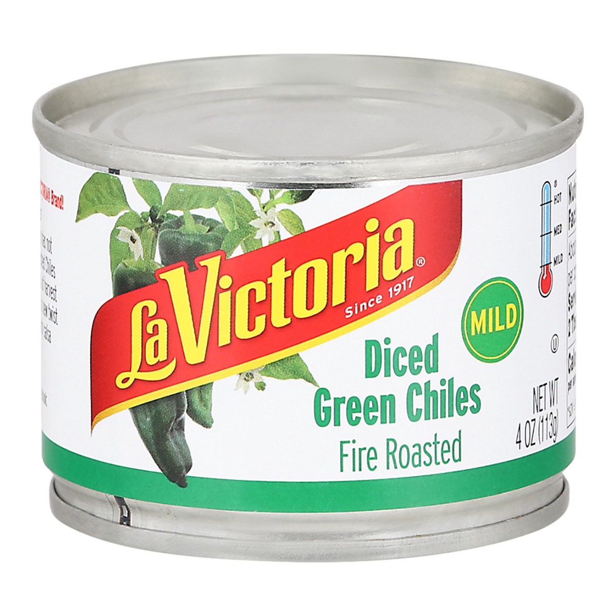 slide 8 of 12, La Victoria Diced Fire Roasted Mild Green Chiles 4 oz, 4 oz