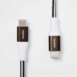10' USB-C to USB-C Braided Cable - heyday™ Gunmetal