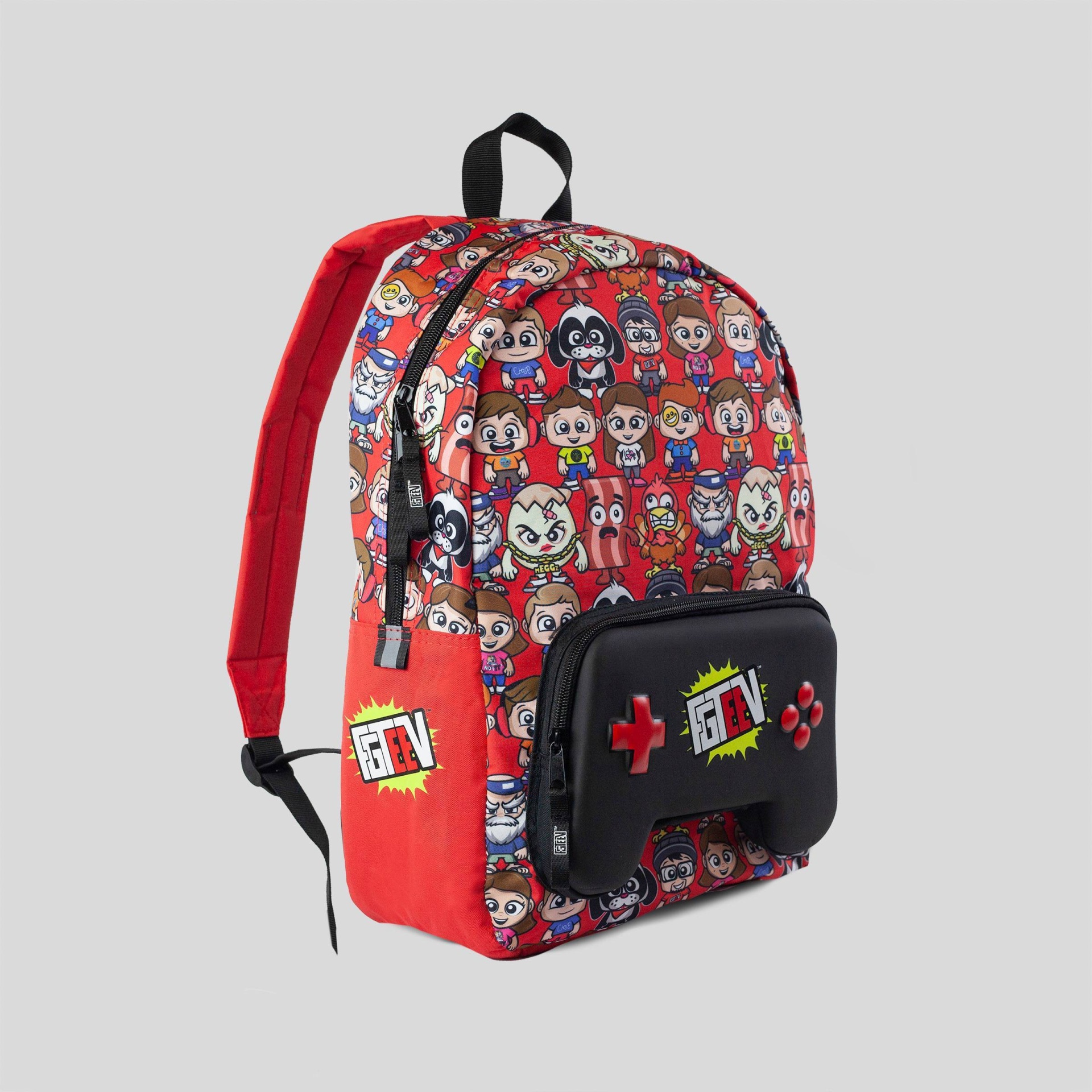 slide 1 of 6, FGTeeV Kids' 18" Backpack, 1 ct