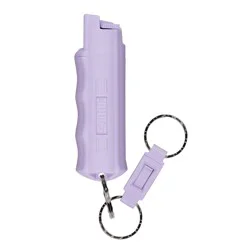Sabre Pepper Spray Lavender: Purple Self-Defense for Women, Compact Plastic Design, 3.6" Height, 0.54 oz