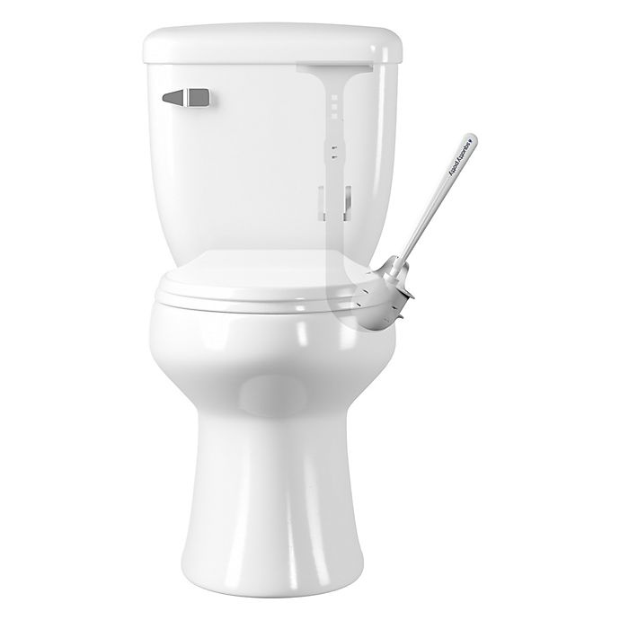 slide 3 of 7, Squatty Potty Invisibrush Hidden Toilet Brush - White, 1 ct