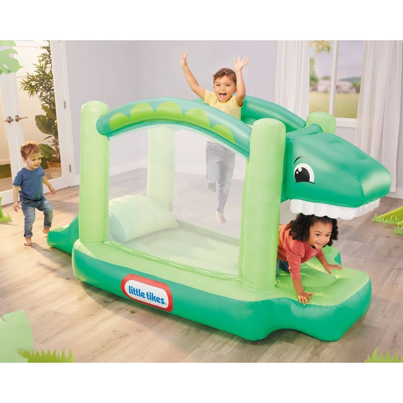 slide 2 of 6, Little Tikes Inflatable Dino Bouncer, 1 ct