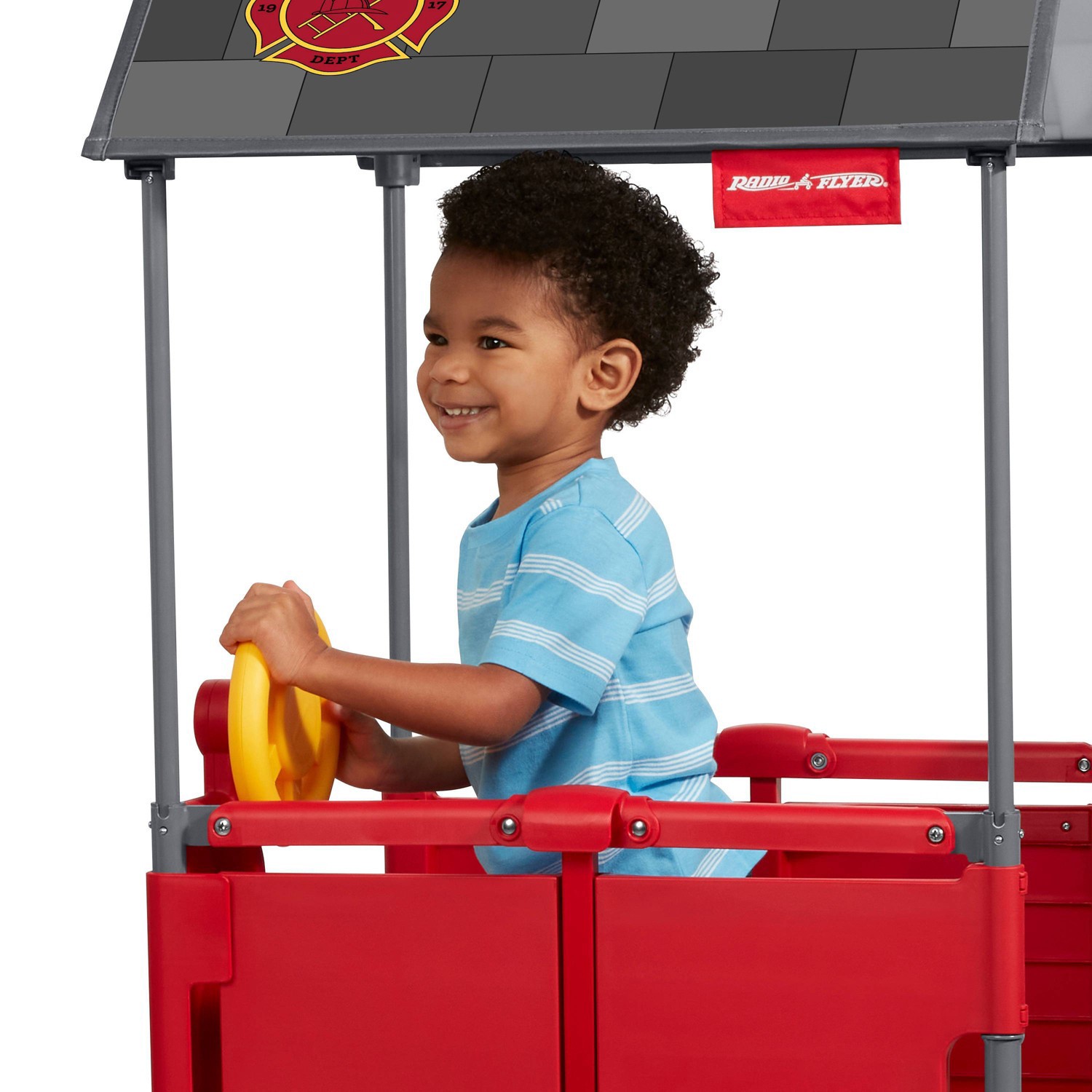 Radio Flyer Play & Fold Away Fire House 1 ct Shipt