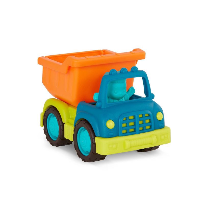 slide 5 of 6, B. toys Grab-n-Go Toy Dump Truck Set, 1 ct