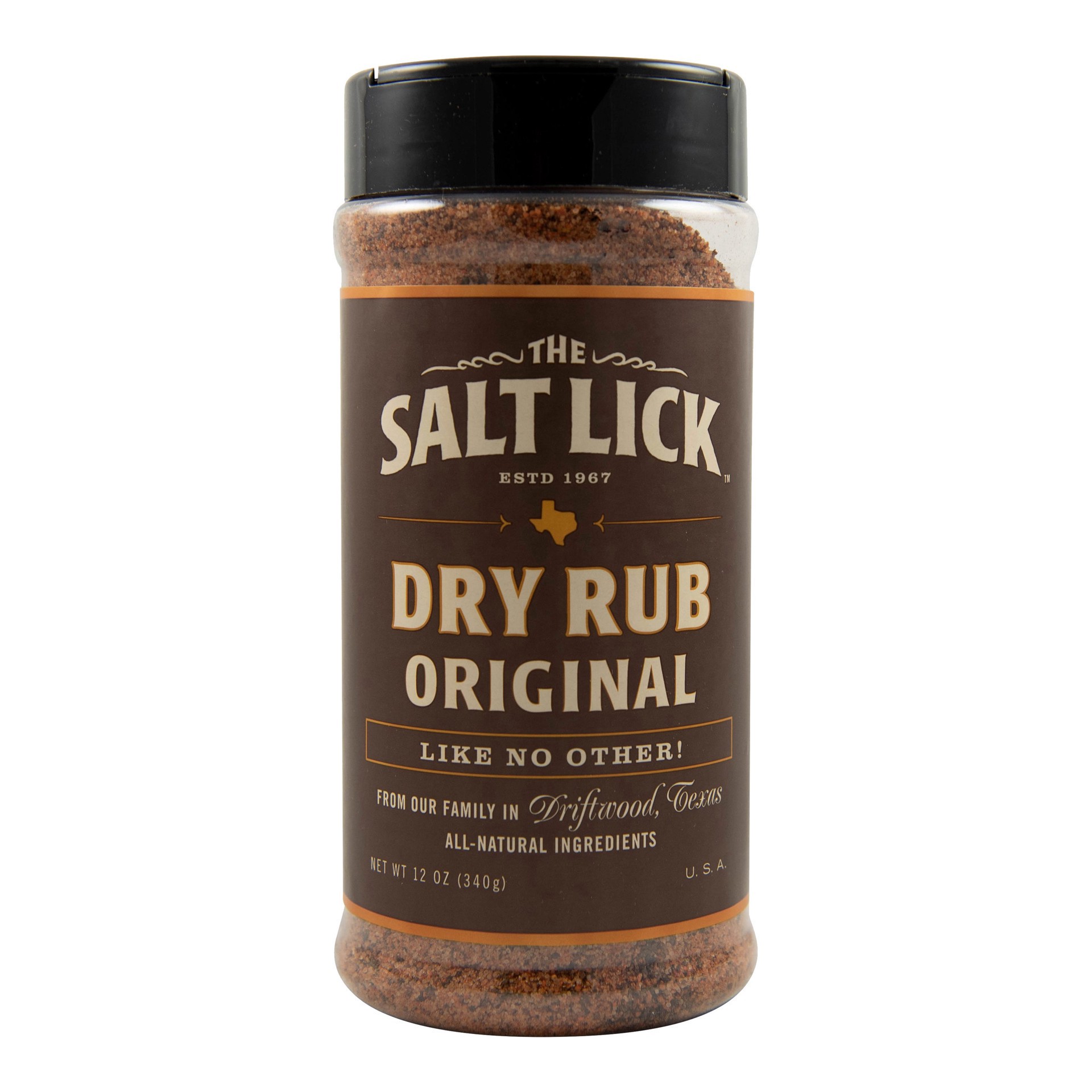 slide 1 of 1, The Salt Lick Original Dry Rub, 12 oz