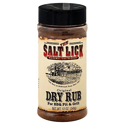 slide 1 of 1, The Salt Lick Original Dry Rub, 12 oz