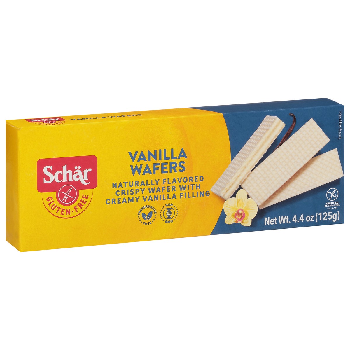 slide 4 of 9, Schär Gluten-Free Vanilla Wafers 4.4 oz, 4.4 oz