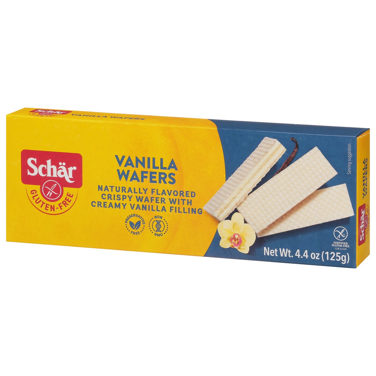 slide 3 of 9, Schär Gluten-Free Vanilla Wafers 4.4 oz, 4.4 oz