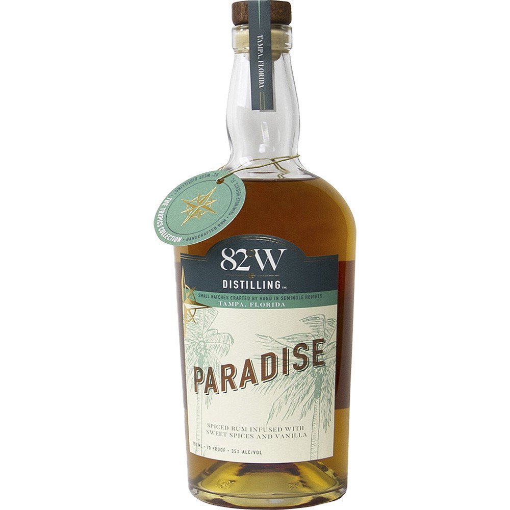 slide 1 of 1, 82 West Paradise Spiced Rum, 750 ml