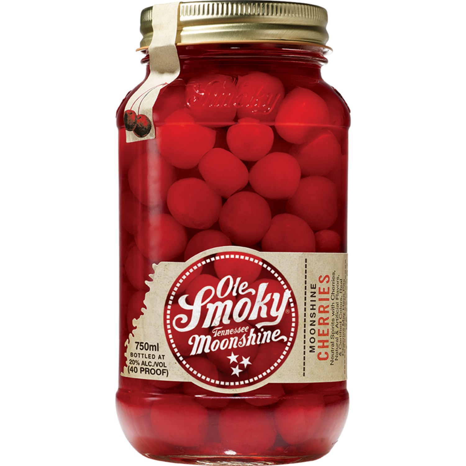 slide 1 of 1, Ole Smoky Moonshine Cherries, 750 ml
