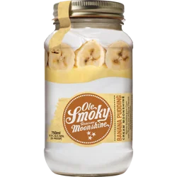 Ole Smoky Banana Pudding Cream Tennessee Moonshine 750 ml
