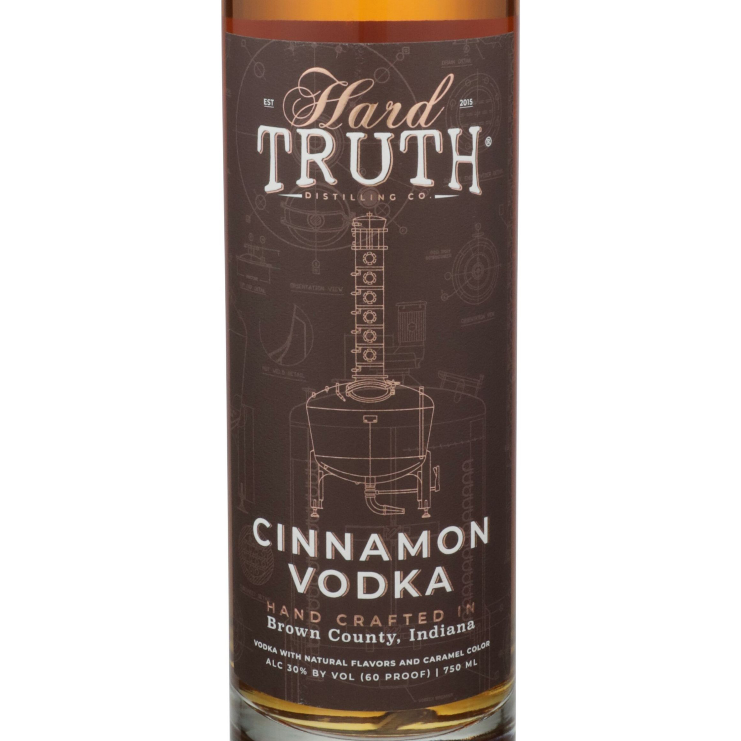 slide 3 of 3, Hard Truth Distilling Co. Cinnamon Vodka 750 ml, 750 ml