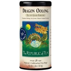 The Republic of Tea Bags Dragon Oolong Tea 36 ea