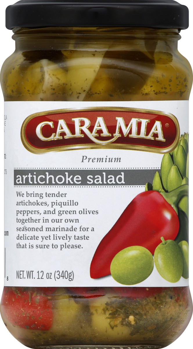 slide 1 of 3, Cara Mia Artichoke Salad 12 oz, 12 oz