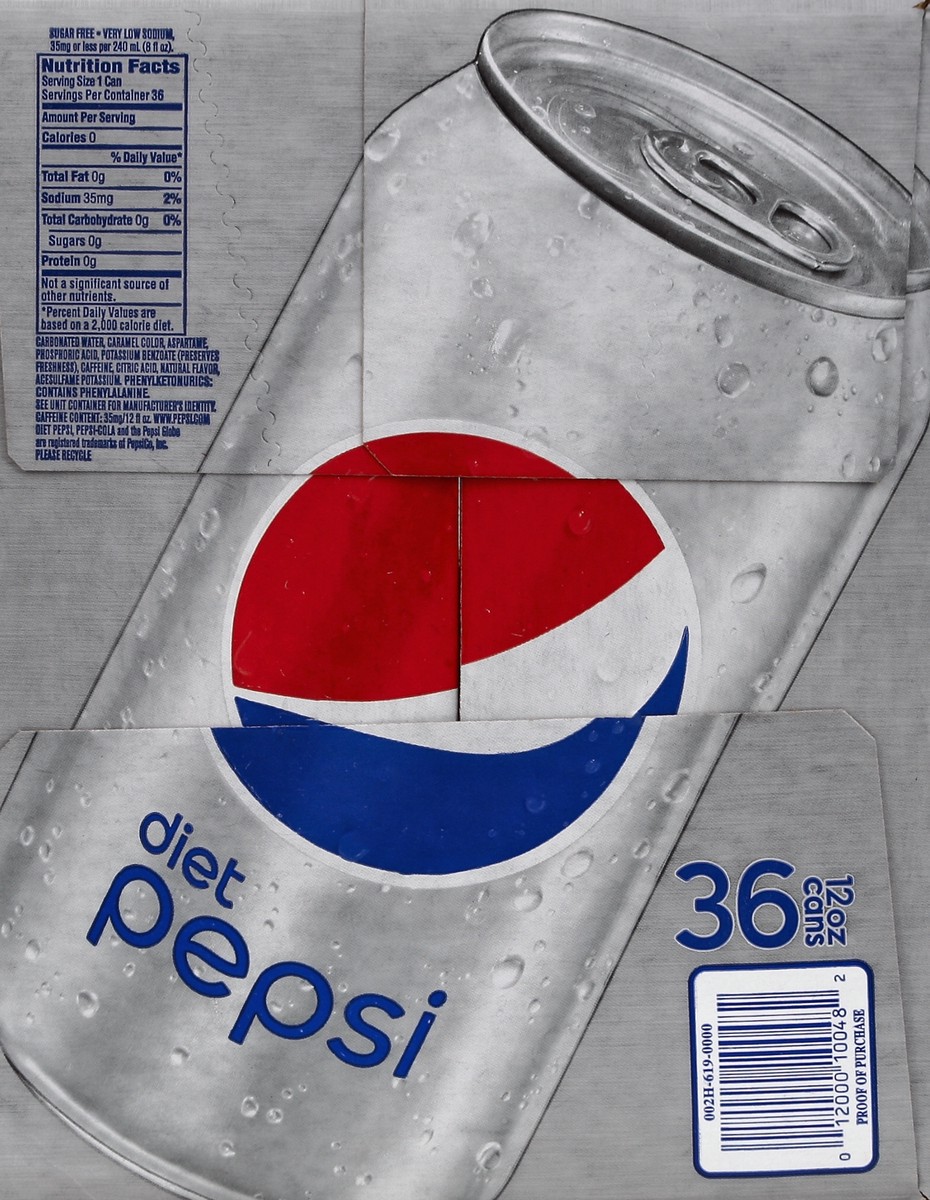 slide 2 of 6, Pepsi Cola - 36 ct, 36 ct