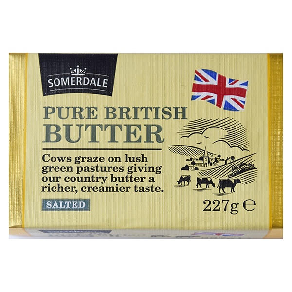 slide 1 of 1, Somerdale English Butter, 8 oz