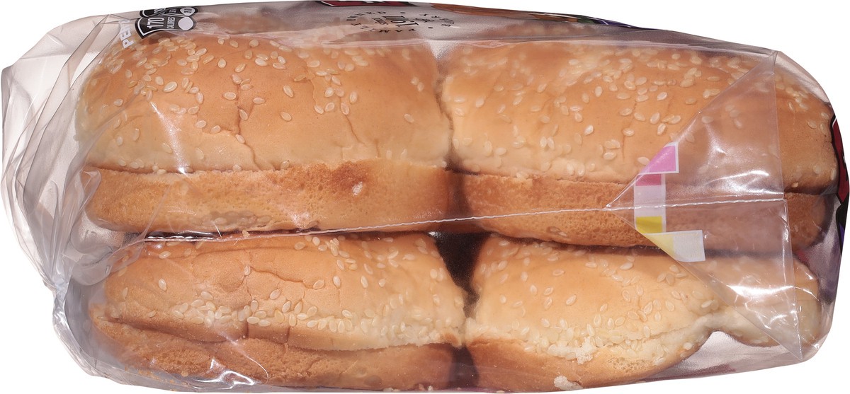 slide 2 of 9, Aunt Millie's Hearth Sesame Hamburger Buns 8 ct, 8 ct; 17 oz