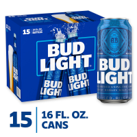 slide 16 of 19, Bud Light Beer, 16 fl oz