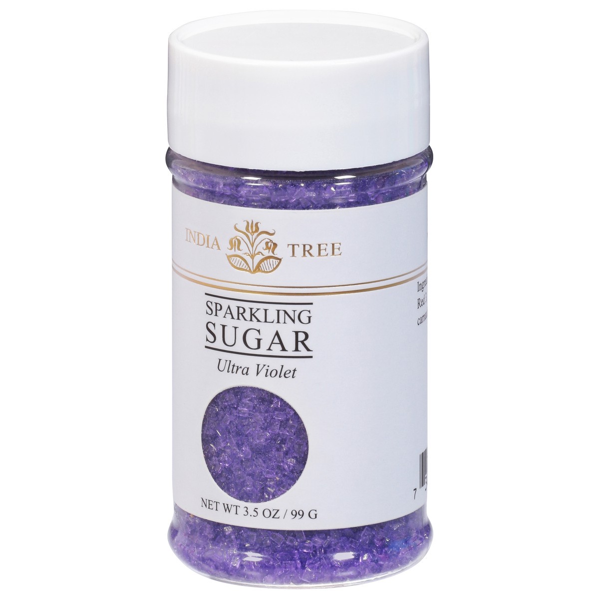 slide 3 of 9, India Tree Ultra Violet Sparkling Sugar 3.5 oz, 3.5 oz