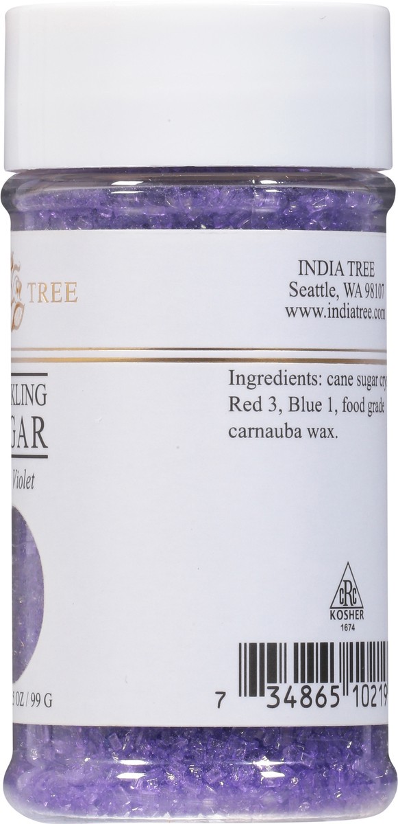 slide 7 of 9, India Tree Ultra Violet Sparkling Sugar 3.5 oz, 3.5 oz