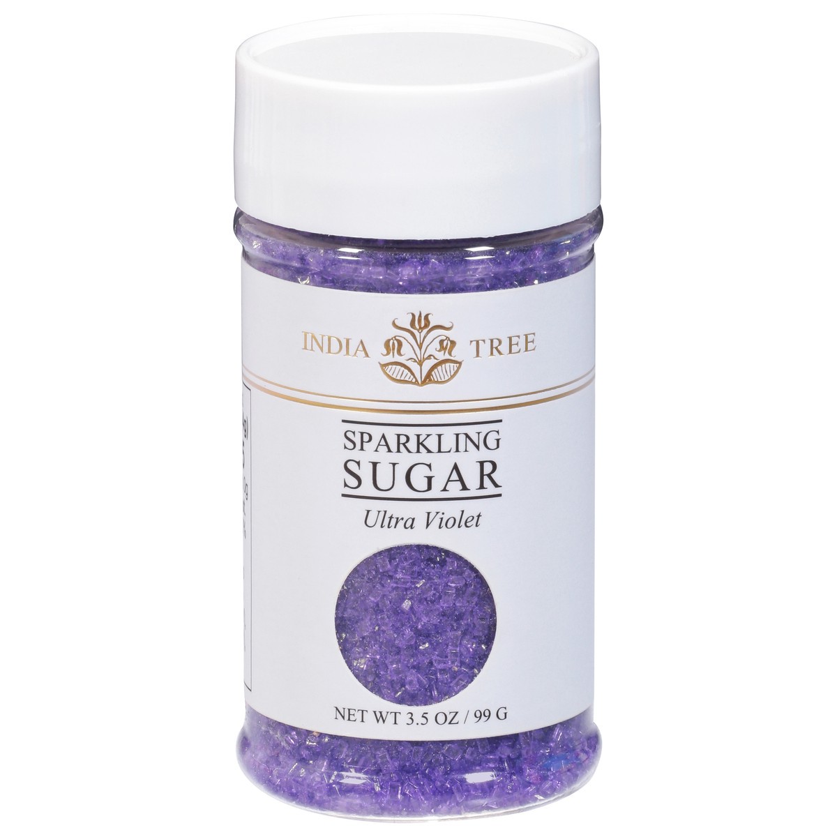 slide 1 of 9, India Tree Ultra Violet Sparkling Sugar 3.5 oz, 3.5 oz