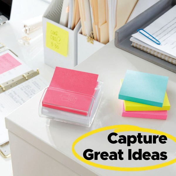 slide 7 of 10, Post-it Post - it Pop - up Notes Bonus pk Pop - Up Refills 3 x 3 - Canary Yellow, 18 ct