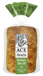 Ace Rosemary Olive Oil Focaccia, 15.5 oz