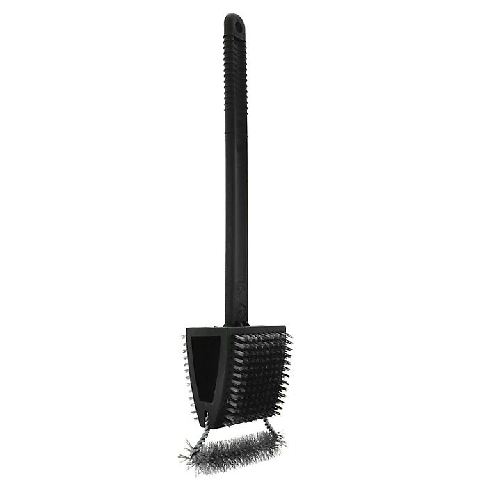 slide 1 of 1, Just Grillin' Oversized Triple Action Grill Brush, 1 ct