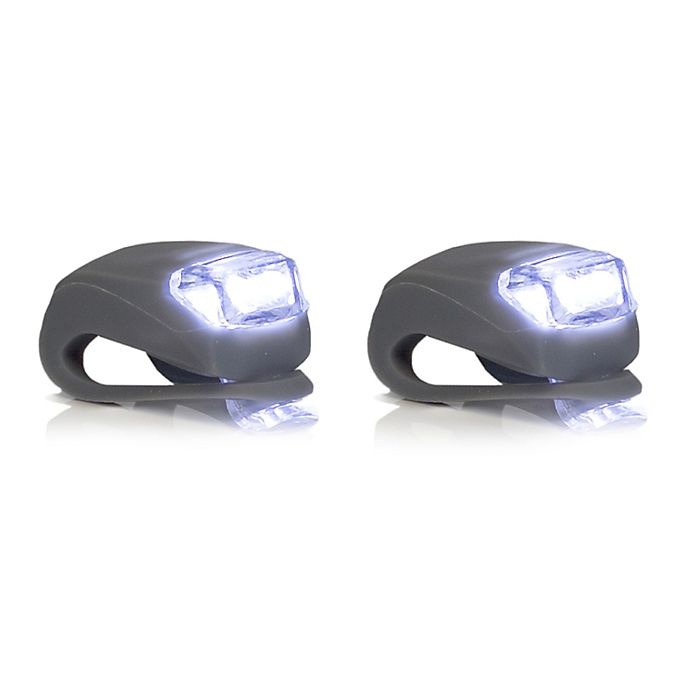 slide 1 of 11, The Mommy Hook The Mommy Light Stroller Light - Grey, 2 ct